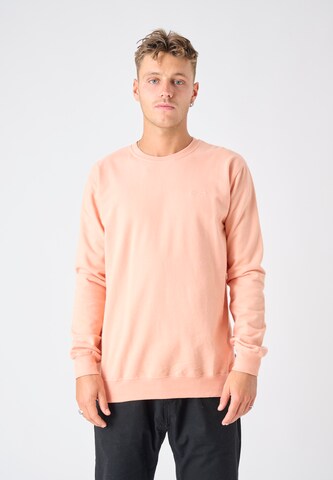 Cleptomanicx Sweatshirt 'Ligull' in Orange: predná strana