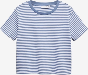 T-shirt 'ESTRELLA' MANGO en bleu : devant