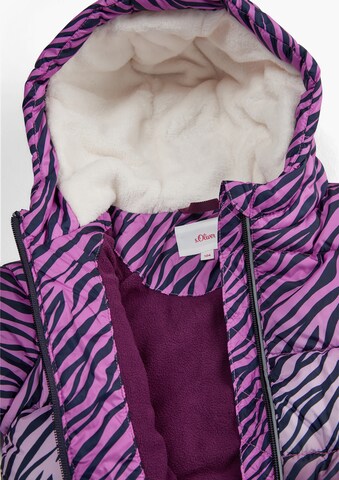 s.Oliver Winter Jacket in Purple