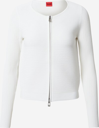 HUGO Knit cardigan 'Sasheen' in White, Item view