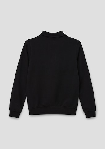 s.Oliver Sweatshirt in Schwarz