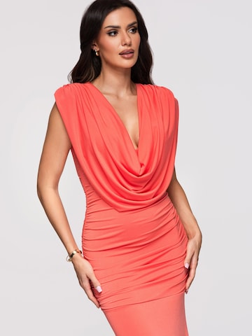 Ombre Abendkleid‌‌‌‌‌‌‌‌‌‌ in Orange