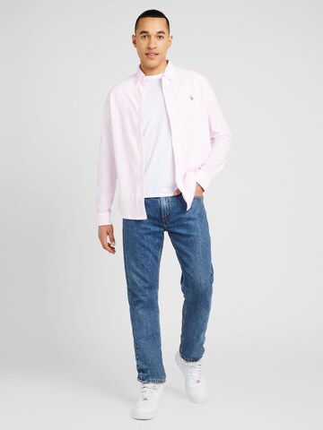 Regular fit Camicia di Polo Ralph Lauren in rosa