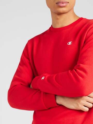 Champion Authentic Athletic Apparel Sweatshirt in Red