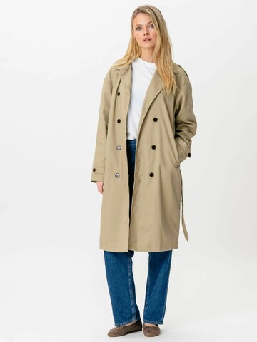 Manteau mi-saison ' Linea Trenchcoat ' TEESHOPPEN en beige