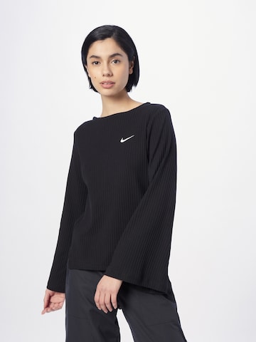 Nike Sportswear Футболка в Черный: спереди