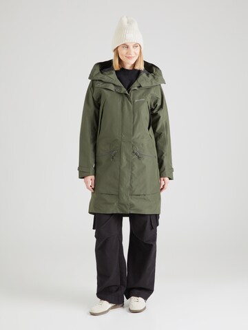 Giacca per outdoor 'ILMA' di Didriksons in verde: frontale