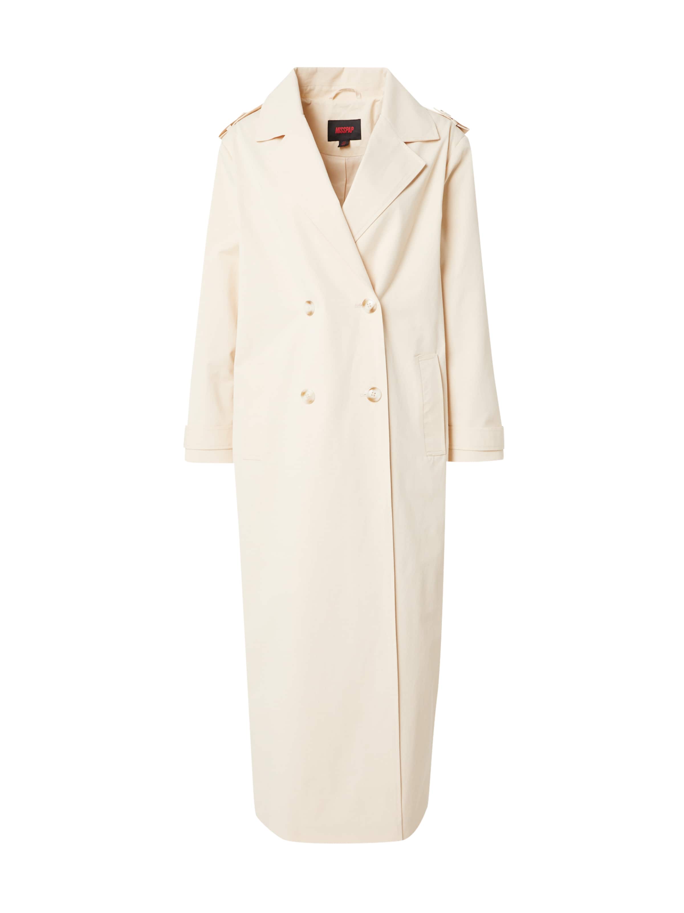 Misspap Overgangsfrakke i beige: forside