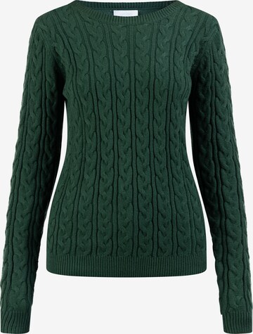 usha BLUE LABEL Sweater in Green: front