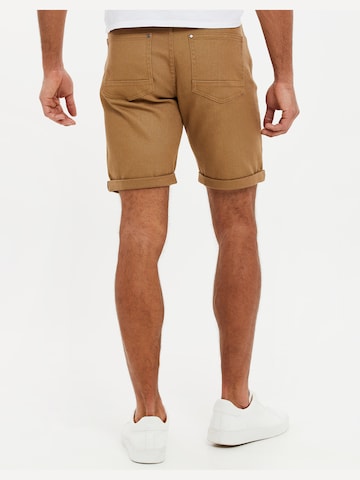 Threadbare Regular Shorts 'Sanky' in Braun