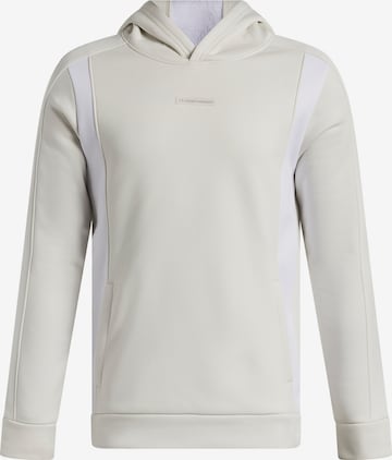 UNDER ARMOUR Sports sweatshirt in White: front