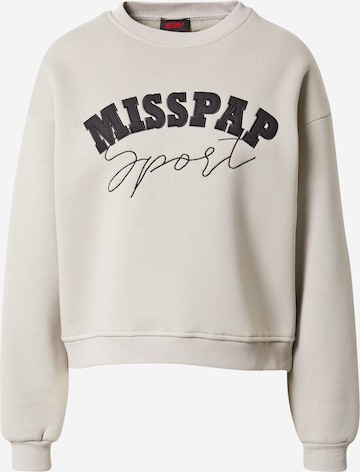 Misspap Sweatshirt in Grey: front