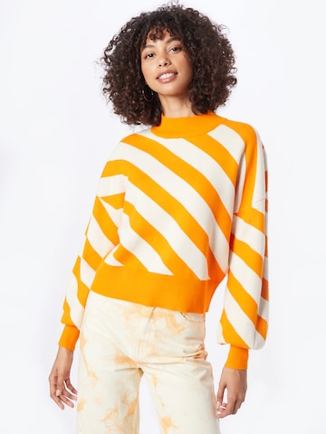 VERO MODA Sweater 'LABI' in Orange: front