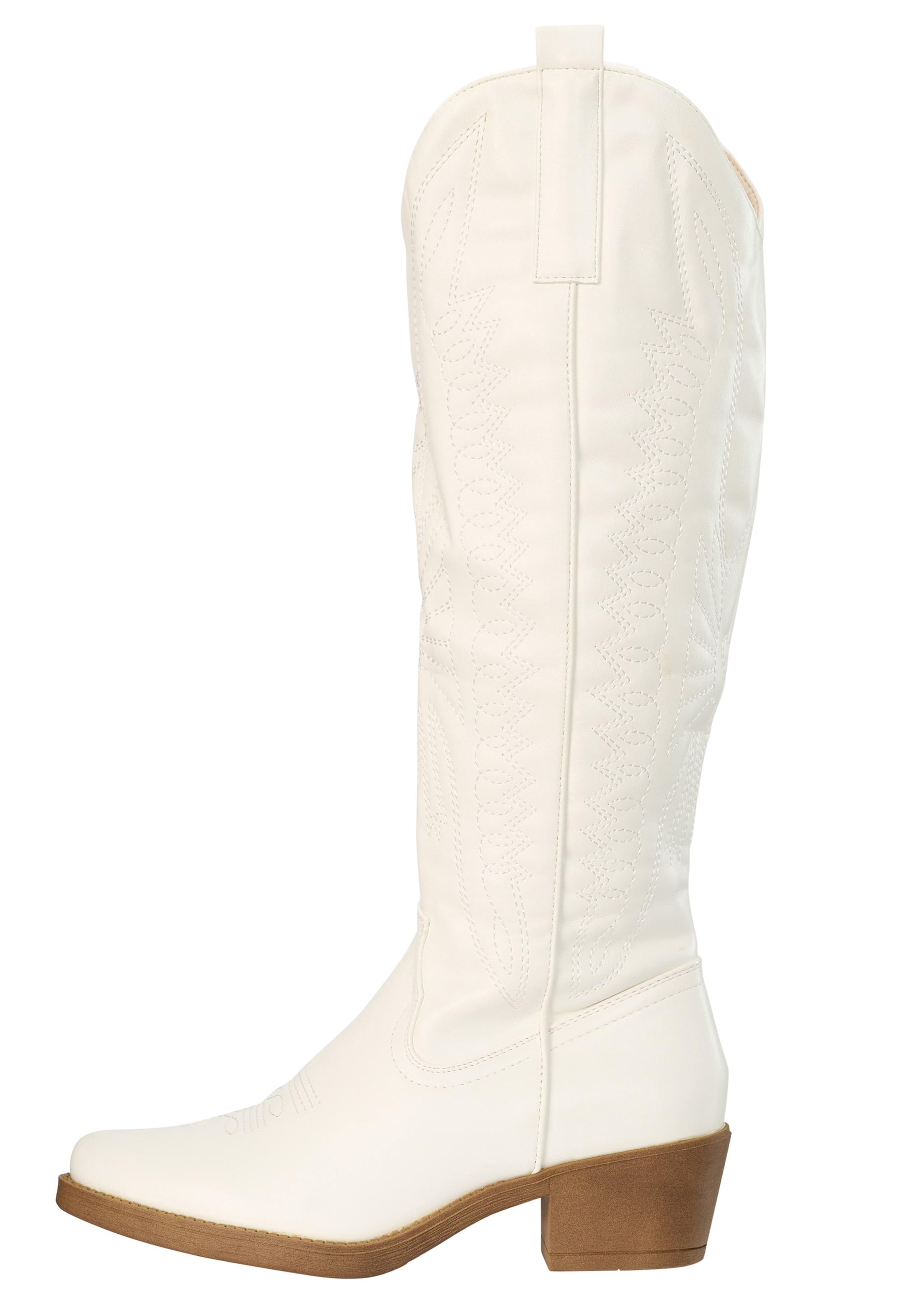 Elara Cowboylaarzen in Wit