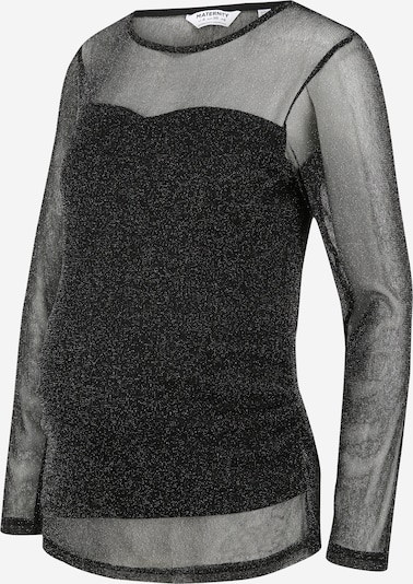 Dorothy Perkins Maternity Majica | črna / srebrna barva, Prikaz izdelka