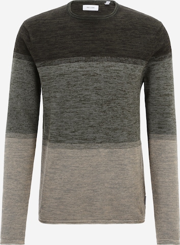 Only & Sons Свитер 'ONSFELIX' в Зеленый: спереди