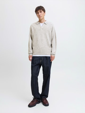 JACK & JONES - Jersey 'JJSOHO OLLIE' en gris