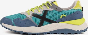 MUNICH Platform trainers 'SHIBUYA' in Blue: front