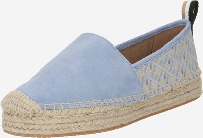 BOSS Black Espadrilles 'Madeira' en beige / bleu clair, Vue avec produit