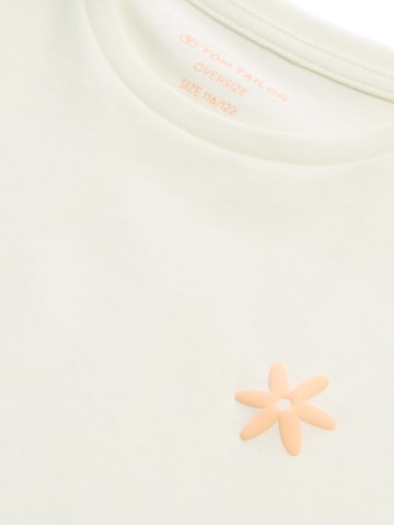 TOM TAILOR T-Shirt in Weiß