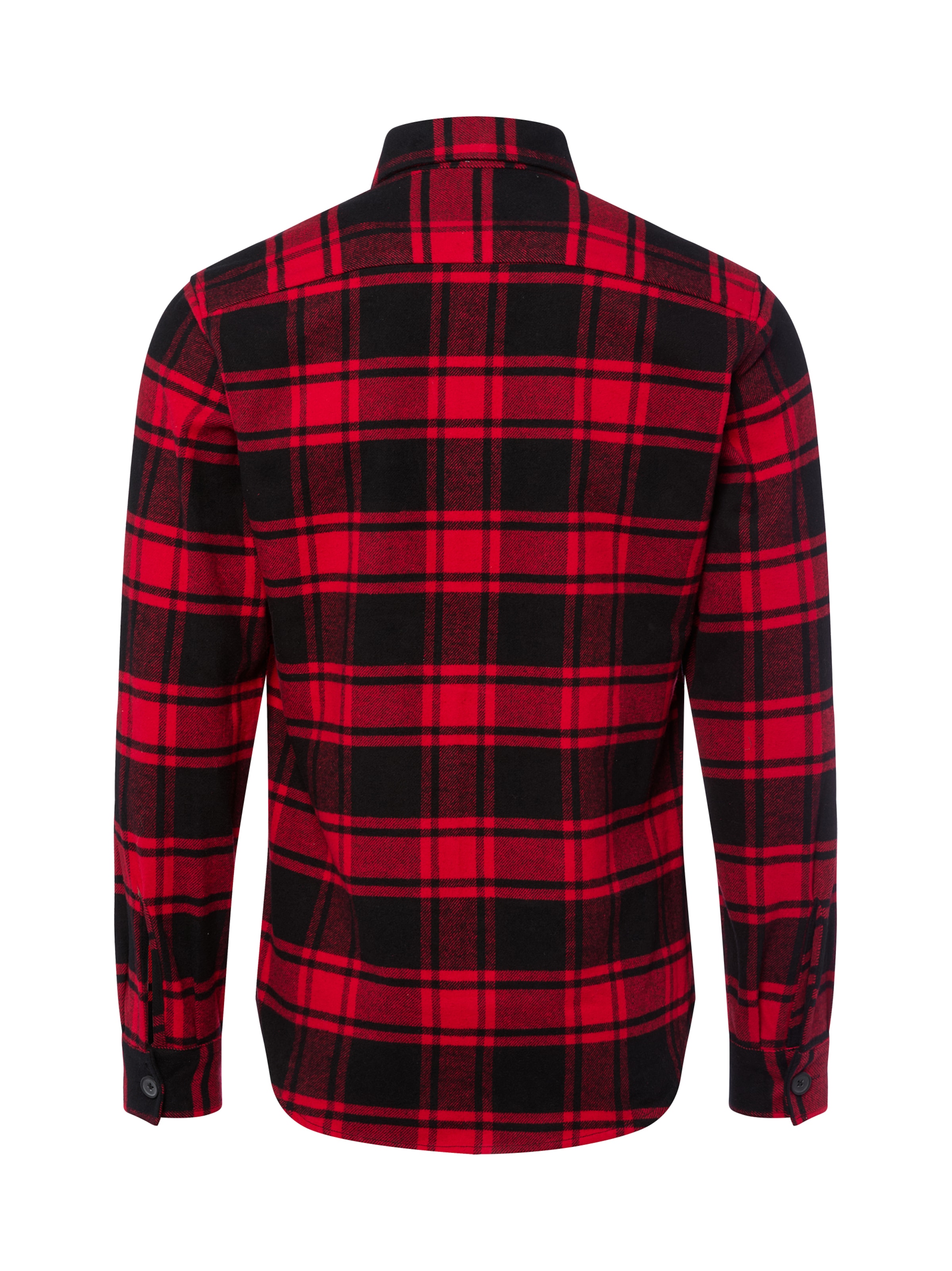 Nils Sundström Regular Fit Hemd in Rot