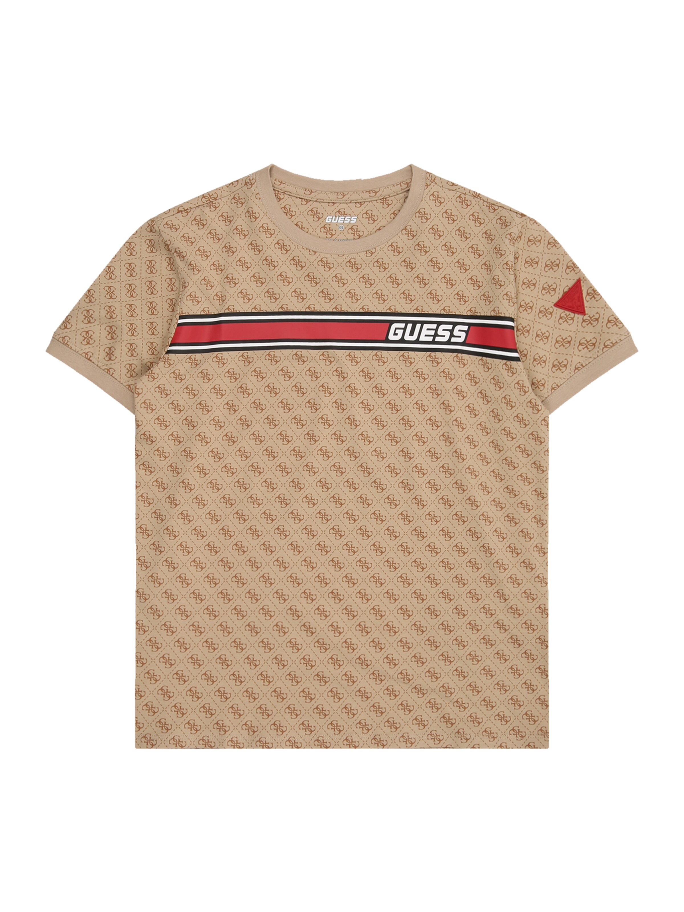 GUESS T-Shirt in Beige: Vorderseite