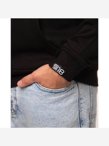 Rheinrebell Sweatshirt 'Hoodie Black'‌‌‌‌‌‌‌‌‌ in Schwarz