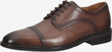 Gordon & Bros Lace-Up Shoes in Brown: front