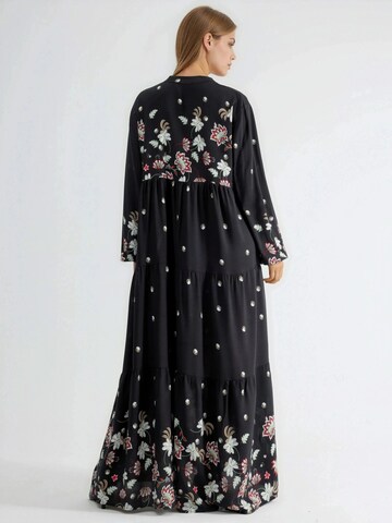 Hiccup Shirt dress in Black