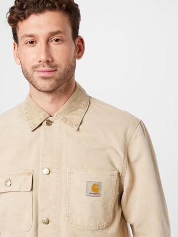 Carhartt WIP Between-Season Jacket 'Michigan' in Beige