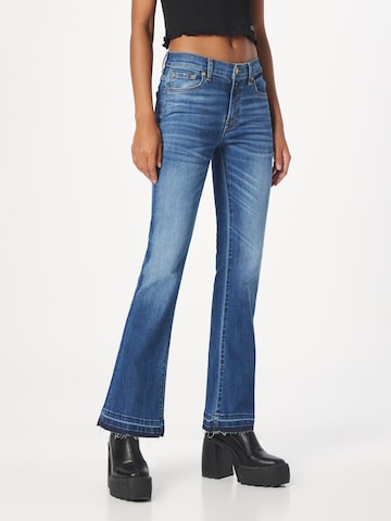 7 for all mankind Bootcut Jeans i blå: framsida