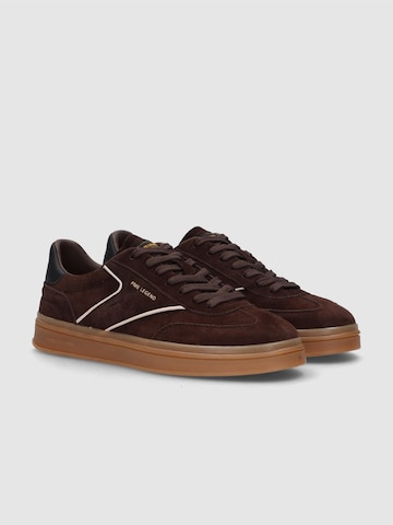PME Legend Låg sneaker 'Hauler sneaker in suede' i brun