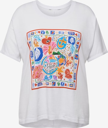 Ulla Popken Shirt in White: front