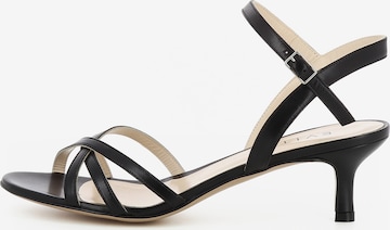 EVITA Strap Sandals in Black