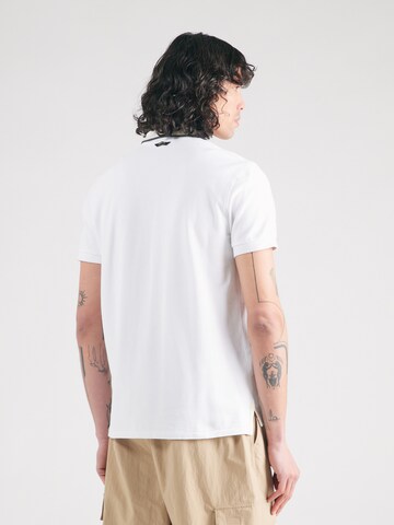 Tricou 'GANDY' de la NAPAPIJRI pe alb: spate