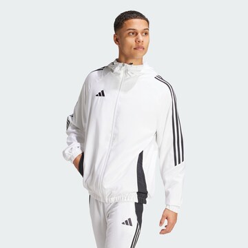 ADIDAS PERFORMANCE - Casaco deportivo 'Tiro 24' em branco: frente