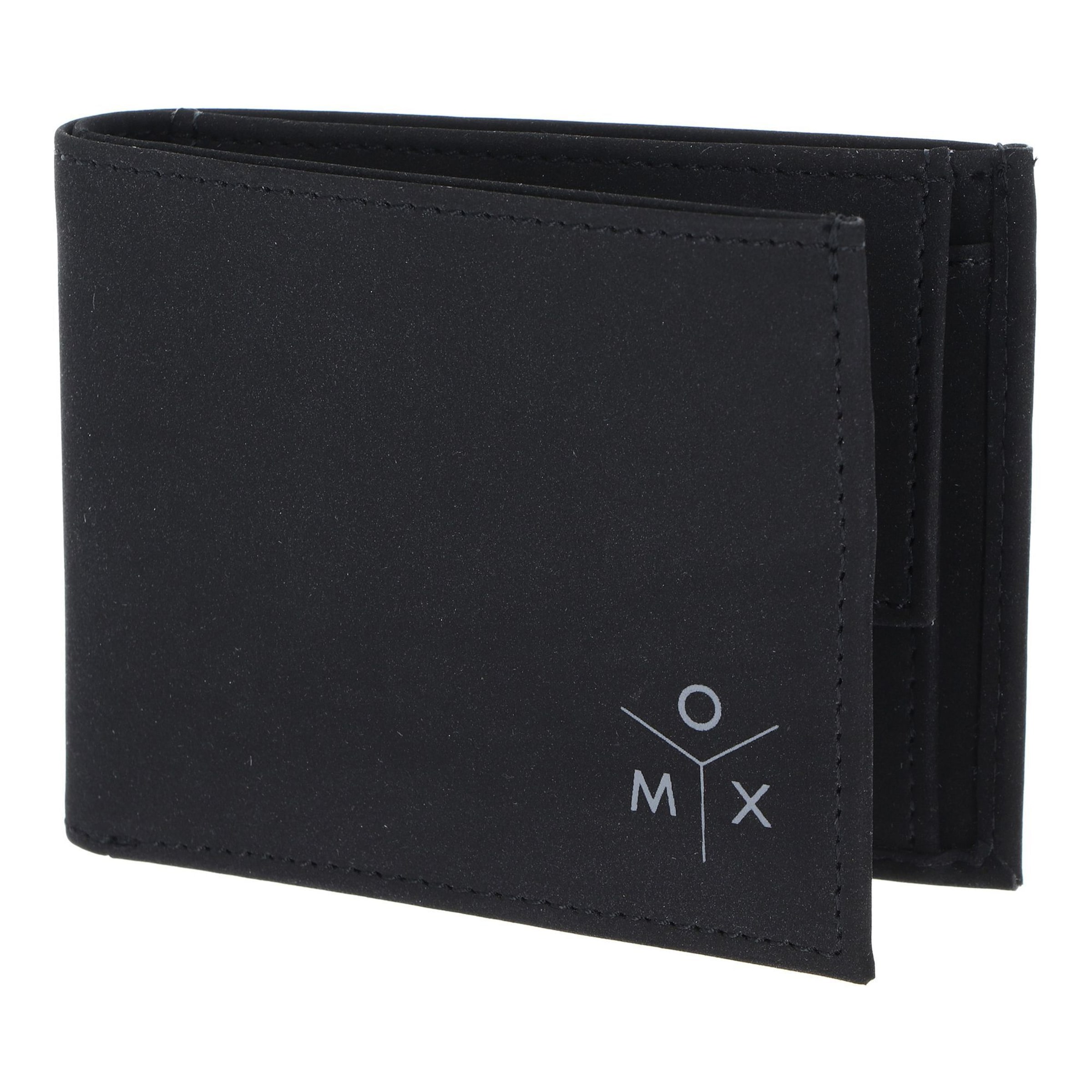 Porte-monnaies OXMOX en noir : devant