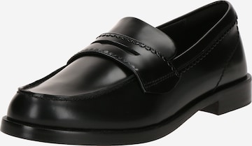 CLARKS Loafer 'Straven Edge' värissä musta: etupuoli