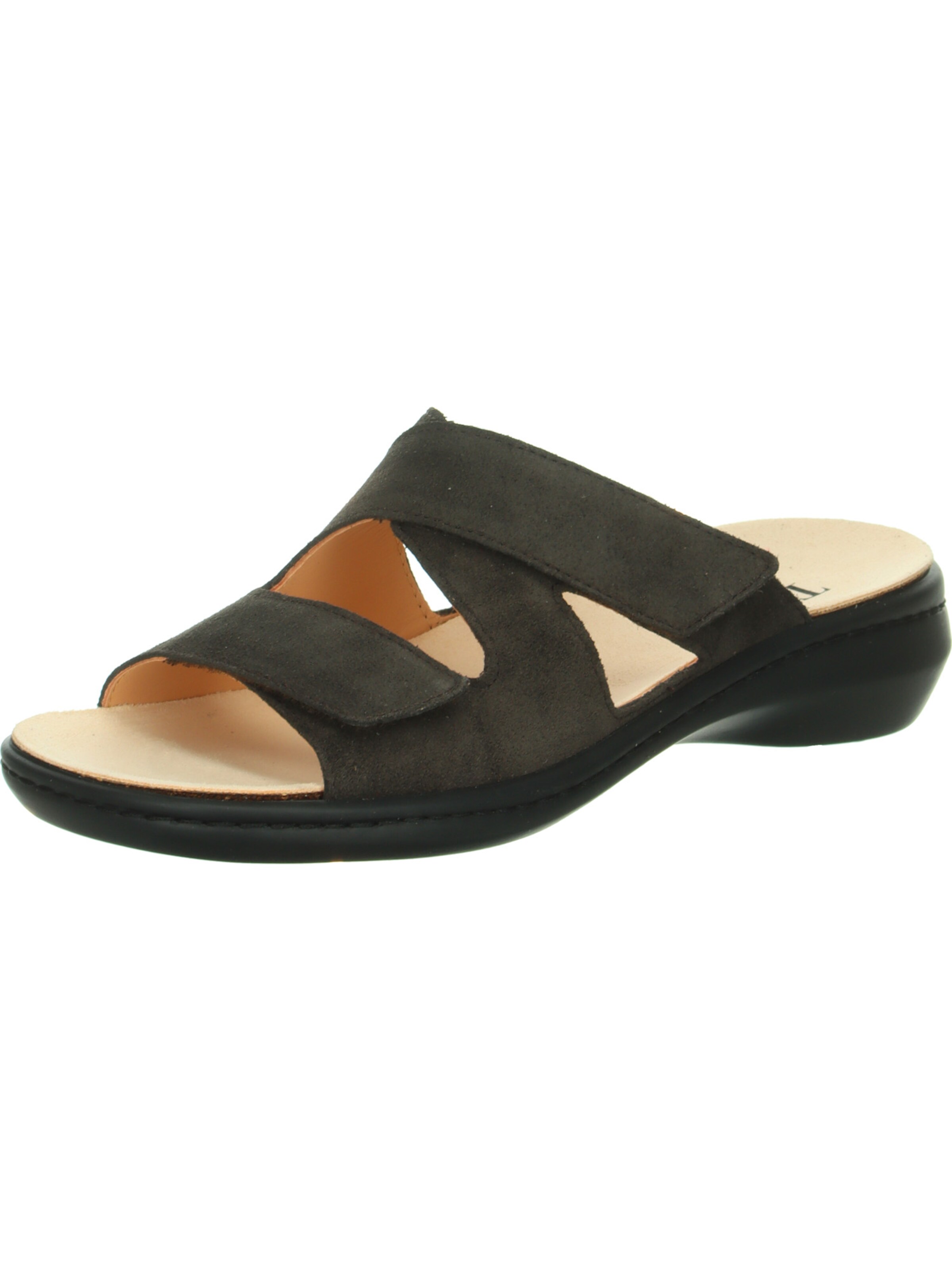 THINK! Pantolette 'Camilla' in Braun: Vorderseite