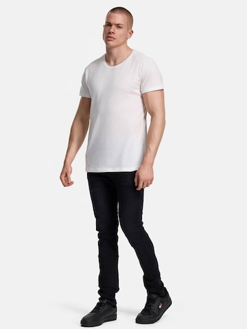 Tazzio - Camiseta 'E106' en blanco