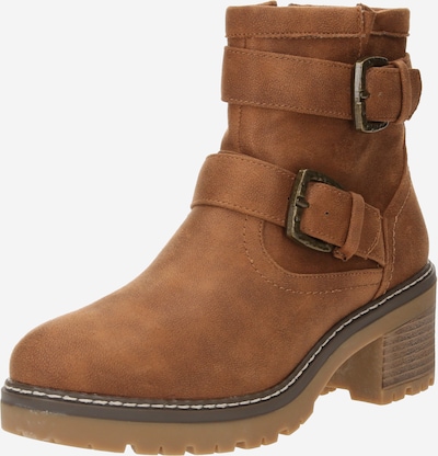 MTNG Bottines 'DORIS' en noisette, Vue avec produit