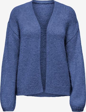 JDY Knit Cardigan in Blue: front