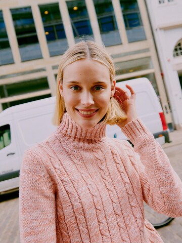 Oxmo Sweater 'Philipa' in Pink