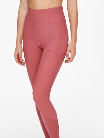 ONLY PLAY Skinny Workout Pants 'Jana' in Pink