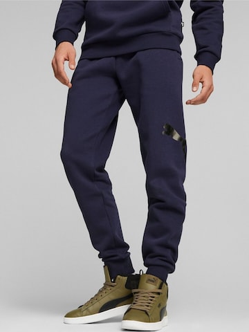 Regular Pantalon de sport 'Puma Ess Logo Lab Sweatpant' PUMA en bleu