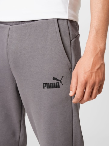 PUMA Tapered Workout Pants in Grey