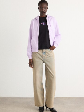 purpurinė Calvin Klein Jeans Džemperis