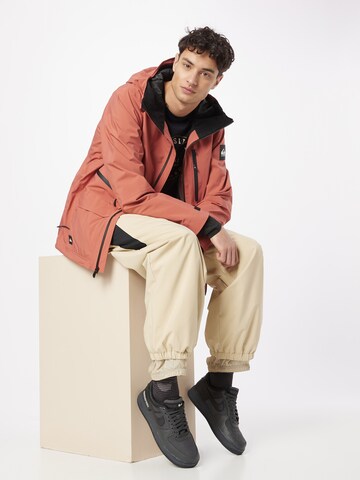 QUIKSILVER Outdoor jacket 'CARLSON' in Red