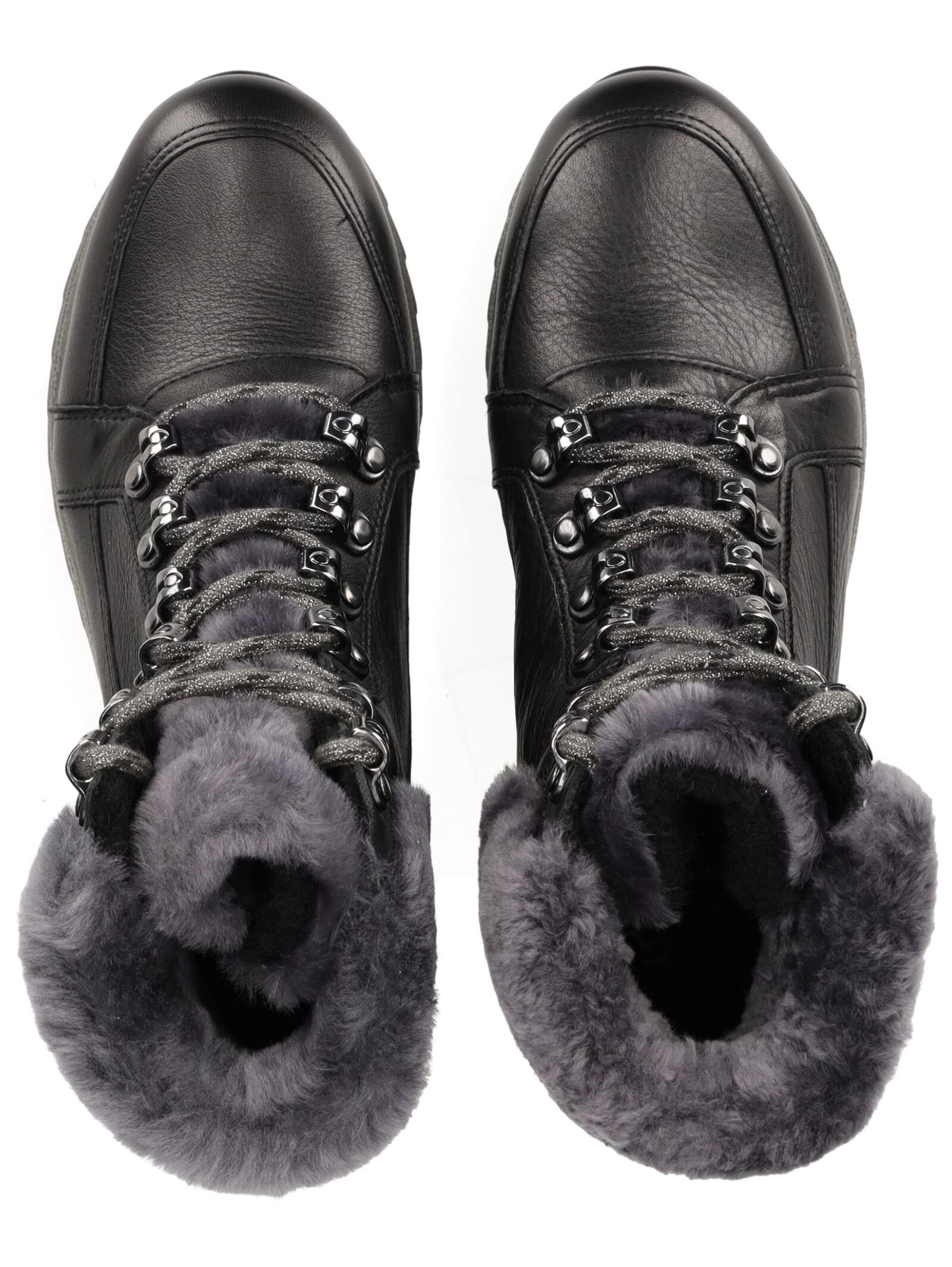 Stivaletto stringato di ARA in nero