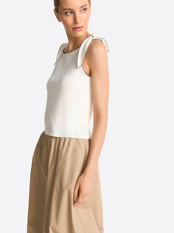 balta Rich & Royal Palaidinė be rankovių: priekis